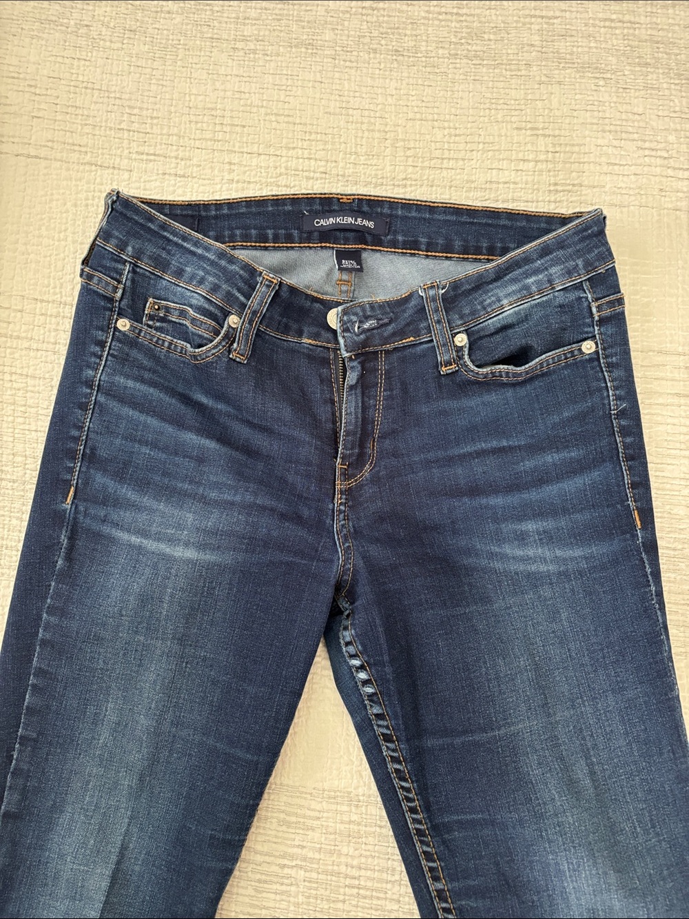 Calvin Klein Women’s Dark Blue Slim Jeans